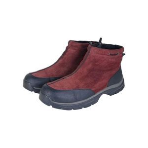Teva women's US11 burgundy Suede Side zip Waterproof Outdoor Ankle BootS